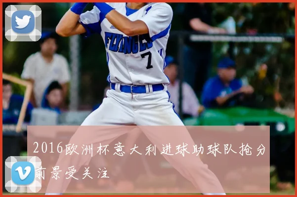 2016欧洲杯意大利进球助球队抢分前景受关注